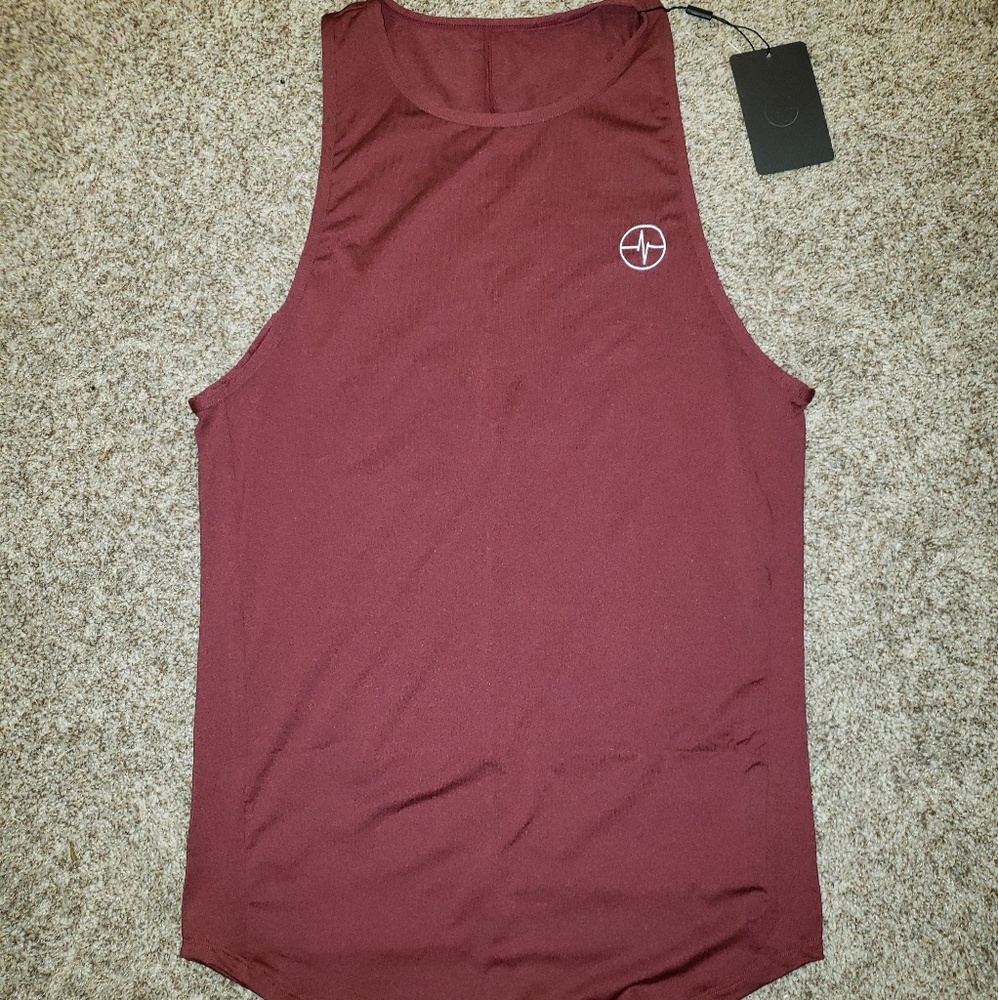 Men's Ethos Maroon Bro Tank Top